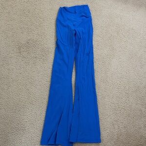 Aerie Vibrant Blue Flare Pants